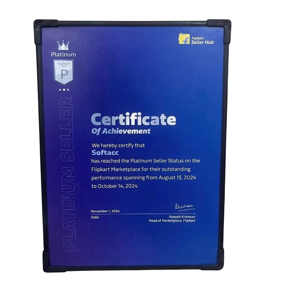 Flipkart Platinum Seller Certificate